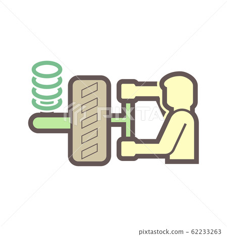 technician car icon technician car icon 62233263