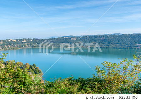 View of Lake Albano from the town of Castel View of Lake Albano from the town of Castel 62233406