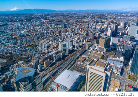 Yokohama cityscape in Japan I want to see Mt. Fuji and Yokohama Station etc. Yokohama cityscape in Japan I want to see Mt. Fuji and Yokohama Station etc. 62235125