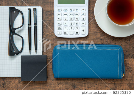 Spring wallet-trendy classic blue wallet 62235350