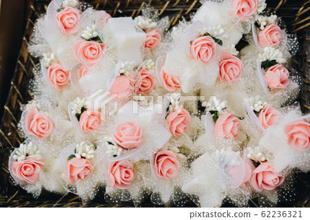 Artificial roses as floral art in view Artificial roses as floral art in view 62236321