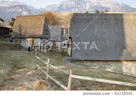 thatched houses in the municipality of Magasa top rest Brescia Italy thatched houses in the municipality of Magasa top rest Brescia Italy 62236585