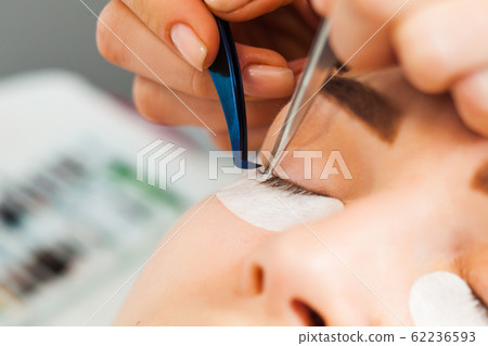 Eyelash care treatment procedures. Laminating and extension for lashes. Eyelash care treatment procedures. Laminating and extension for lashes. 62236593