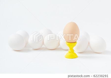 White eggs on wooden coasters forms white White eggs on wooden coasters forms white 62238291