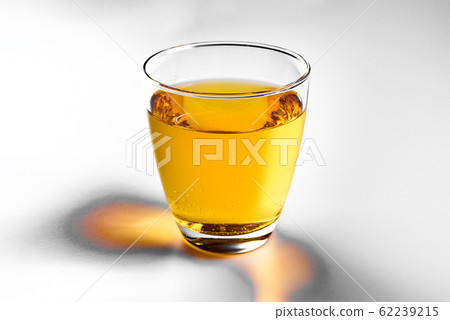 Appetizing apple juice shadow 62239215