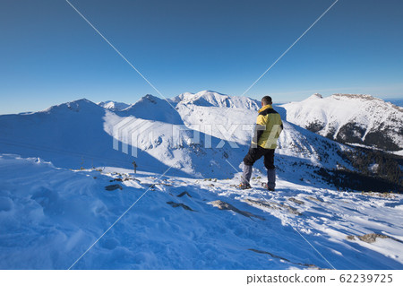 Winter landscape of Tatra Mountains Winter landscape of Tatra Mountains 62239725