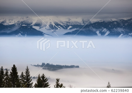 Winter landscape. Mountains in the winter. 62239840