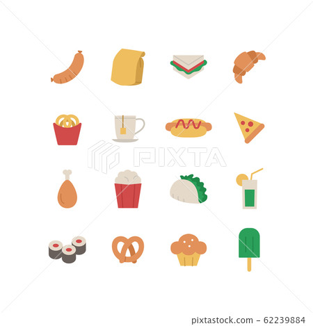 fast food, fast-food, snack bar 62239884