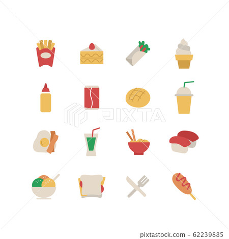 fast food, fast-food, snack bar 62239885