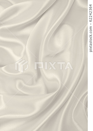 Smooth elegant golden silk or satin luxury cloth 62242364
