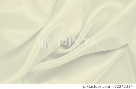 Smooth elegant golden silk or satin luxury cloth 62242384