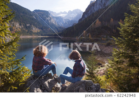 Two happy girls Two happy girls 62242948