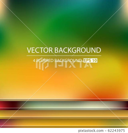 Abstract Creative concept vector multicolored blurred background set. For Web and Mobile 62243975
