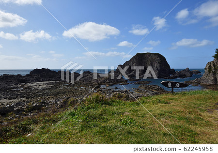 Railroad trip Gono Line Fukaura Elephant Rock 62245958