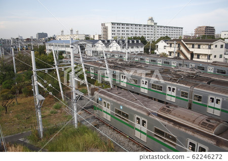 6000 series detained at Ayase depot 6000 series detained at Ayase depot 62246272