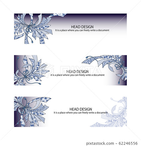 Web header using Japanese style bundling bon, - Stock Illustration ...