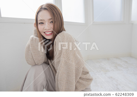 Straight medium hair hairstyle beauty salon Straight medium hair hairstyle beauty salon 62248309