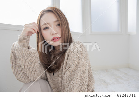 Straight medium hair hairstyle beauty salon Straight medium hair hairstyle beauty salon 62248311