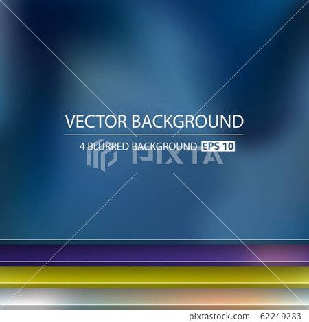Abstract Creative concept vector multicolored blurred background set. For Web and Mobile 62249283