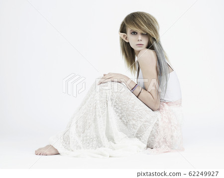 Stylish picture of a beautiful young girl elf with 62249927