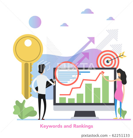 Square concept of keywords and rankings in flat Square concept of keywords and rankings in flat 62251133