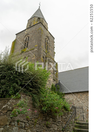 Architecture of french small town in Britanny 62251550