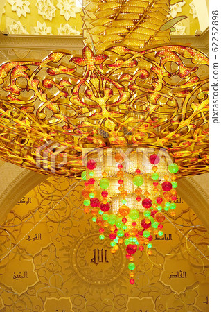 謝赫·扎耶德大清真寺（UAE）的枝形吊燈 62252898