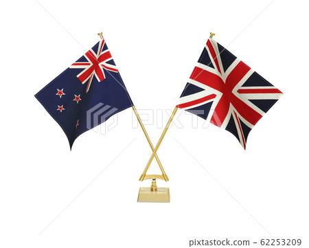 Table flags of two countries 62253209