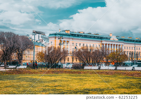 Admiralty building near Senate Square. Saint 62253225