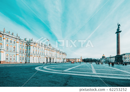 Winter Palace, Hermitage Museum and and Alexander 62253252