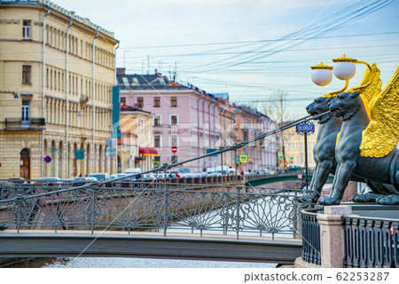 Bank Bridge is decorated with figures of griffins. Bank Bridge is decorated with figures of griffins. 62253287