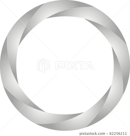 Round circle silver ring Round circle silver ring 62256211