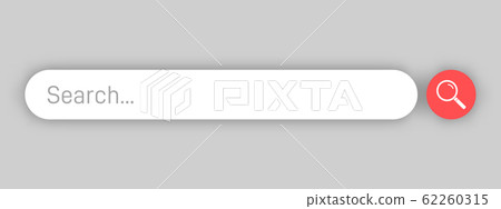 Search bar. Vector  62260315
