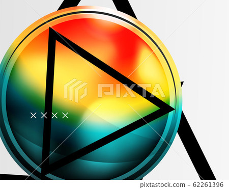 Abstract background - glossy glass bubbles, abstract sphere shapes. Vector Illustration For Wallpaper, Banner, Background, Card, Book Illustration, landing page Abstract background - glossy glass bubbles, abstract sphere shapes. Vector Illustration For Wallpaper, Banner, Background, Card, Book Illustration, landing page 62261396