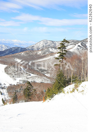 Yakiyama seen from Ichinose Ski Resort in Shiga Kogen 62262640