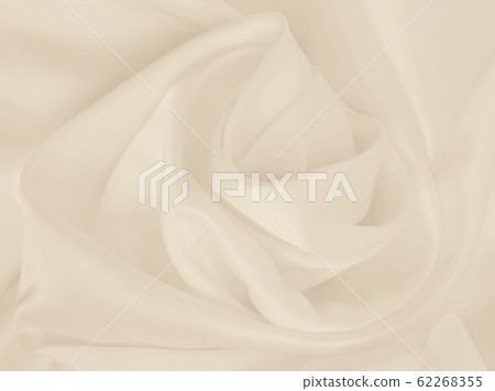 Smooth elegant golden silk or satin luxury cloth 62268355