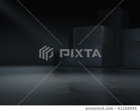 Product showcase with light spot on background, empty space.. Product showcase with light spot on background, empty space.. 62268948