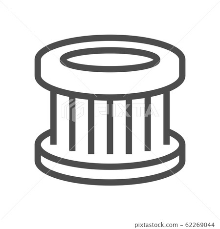 car air filter icon 62269044