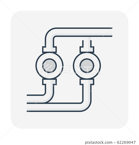 pipeline construction icon 62269047