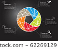 Infographic illustration vector template with 62269129