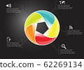 Infographic illustration vector template with 62269134