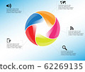 Infographic illustration vector template with 62269135