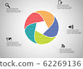Infographic illustration vector template with 62269136