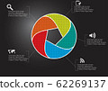 Infographic illustration vector template with 62269137