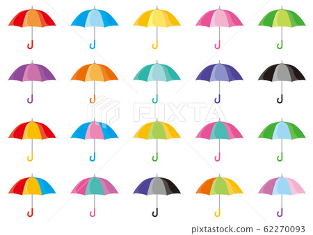 雨傘圖標a 正面 插圖素材 圖庫