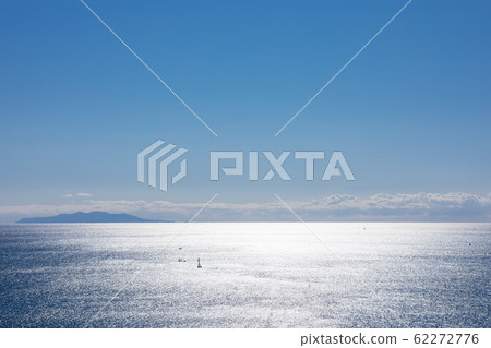 (Kanagawa Prefecture-Landscape) View of Sagami Bay from the hill 1 62272776