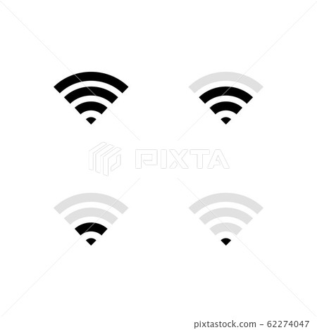 Set of wifi icons vector illustration 62274047