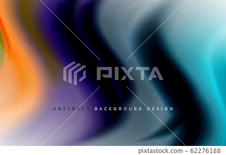 Abstract background - fluid color gradient waves, with dynamic motion line effect. Vector Illustration For Wallpaper, Banner, Background, Card, Book Illustration, landing page Abstract background - fluid color gradient waves, with dynamic motion line effect. Vector Illustration For Wallpaper, Banner, Background, Card, Book Illustration, landing page 62276188