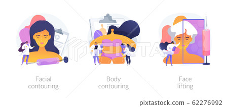 Beauty medical services vector concept metaphors. 62276992