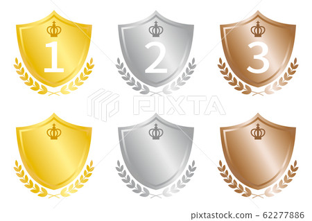Ranking icon set Gold, silver and copper - Stock Illustration [62277886 ...